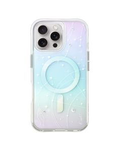 UNIQ etui Coehl Celest iPhone 16 Pro 6.3" Magnetic Charging opal/iridescent