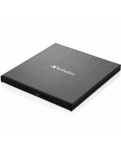 Verbatim Zewnętrzna nagrywarka Slimline Blu-ray + kabel USB 3.0 czarny/black 43890