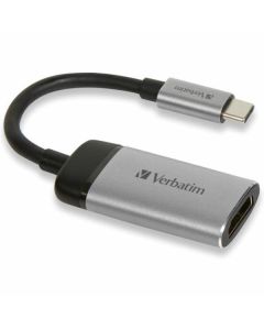 Verbatim Adapter USB-C - HDMI 4K aluminium/aluminum 49143
