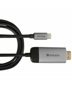 Verbatim Adapter USB-C - HDMI 4K 1.5m aluminium/aluminum 49144