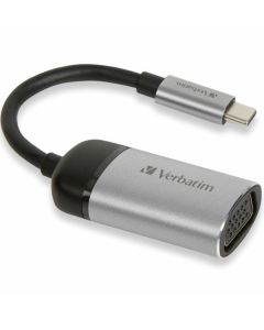 Verbatim Adapter USB-C - VGA aluminium/aluminum 49145