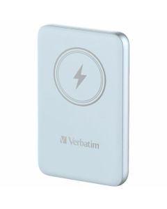 Verbatim Powerbank indukcyjny `n` Go 15W 10000mAh Wireless Magnetic niebieski/blue 32247