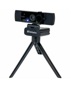 Verbatim Kamera internetowa z mikrofonem Full HD 1080p AWC-03 czarny/black 49580