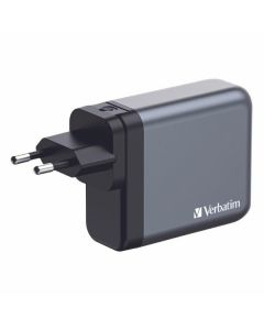 Verbatim Ładowarka sieciowa GaN 240W 3xUSB-C/USB-A + Adapter EU/UK/US GNC-240 32205