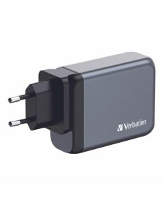 Verbatim Ładowarka sieciowa GaN 100W 3xUSB-C/USB-A + Adapter EU/UK/US GNC-100 32202