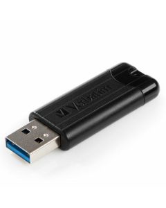 Verbatim Pendrive 16GB USB-A 3.2 PinStripe czarny/black 49316