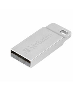 Verbatim Pendrive 64GB USB-A 2.0 Metal Executive srebrny/silver 98750