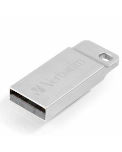 Verbatim Pendrive 16GB USB-A 2.0 Metal Executive srebrny/silver 98748