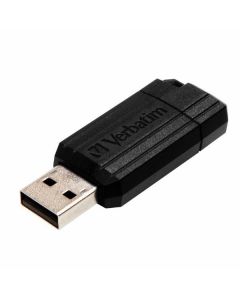 Verbatim Pendrive 128GB USB-A 2.0 PinStripe czarny/black 49071